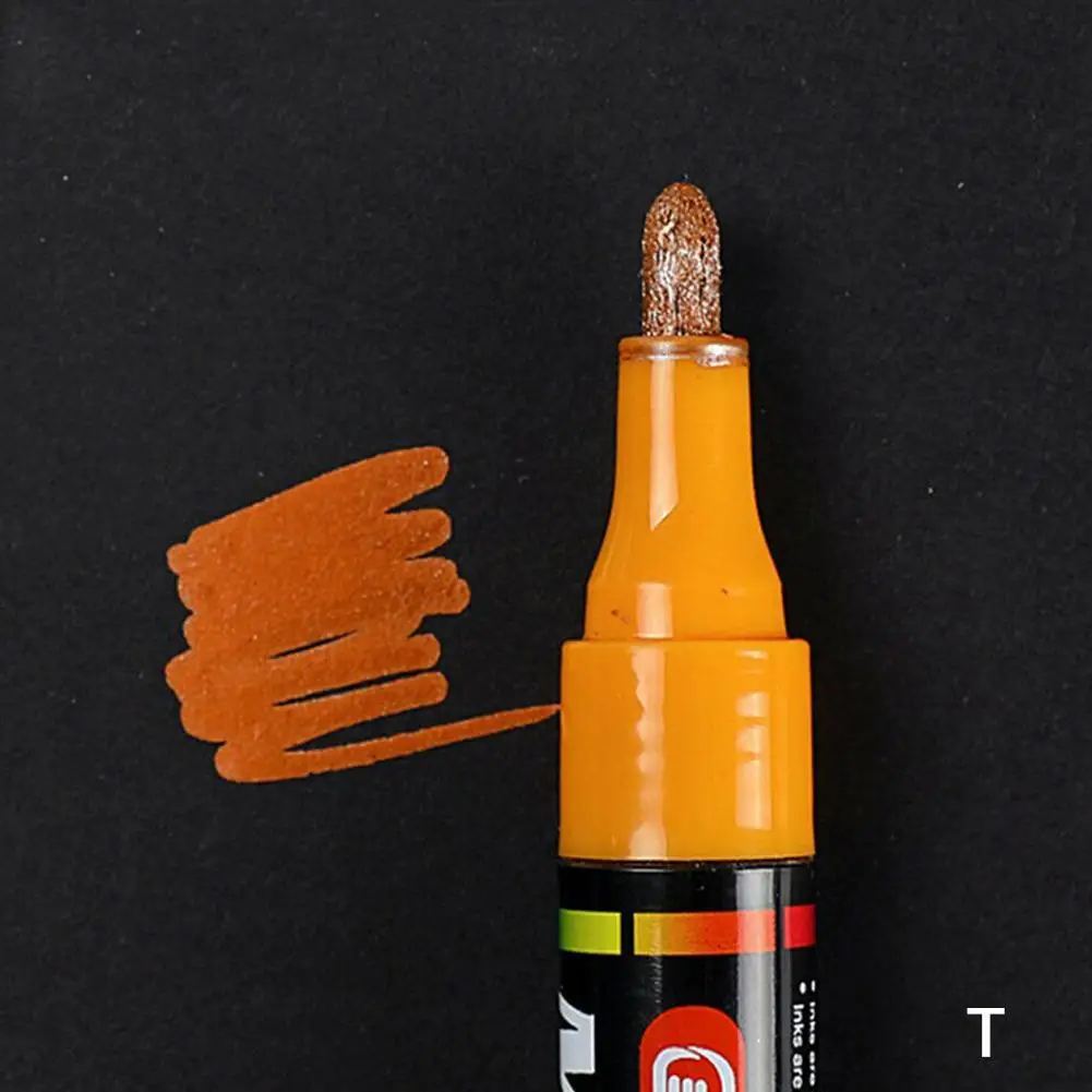 Permanent Tyre Paint Pen Car Motorcycle Bike Creative Marker Colourful Waterproof Oil Pen Rubber/Metal/Glass/Wood Tyre Paint