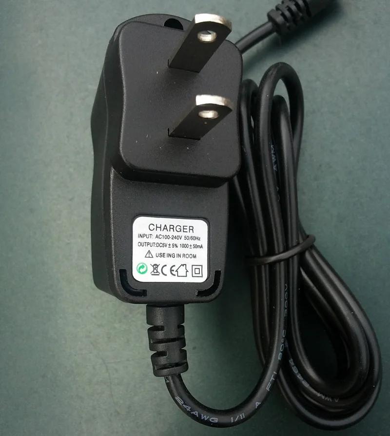 USB Зарядное устройство адаптер 100-240 В переменного тока, 50/60HZ Выход 5V 1A для Светодиодный Шар куб стул стол столб 1 шт
