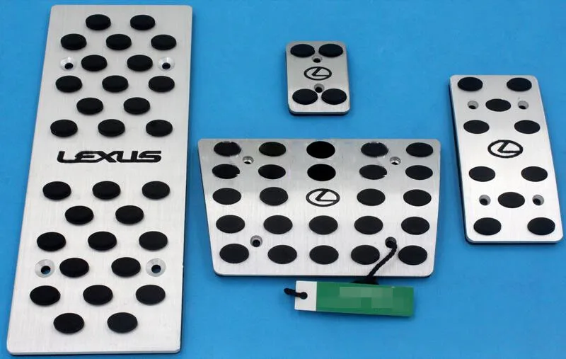 Aluminum AT Rest Foot Pedals Set for LEXUS RX300 RX350 IS200 IS250 IS300 4pcs |