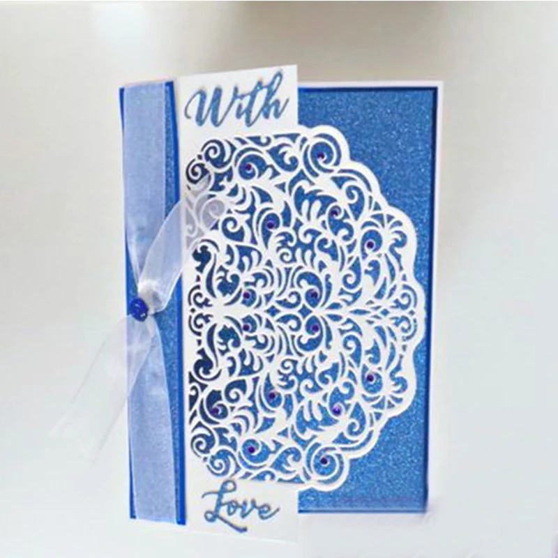 3pcs/set Splendid Swirls Metal Cutting Dies Stencils For DIY Scrapbooking Album Photo Paper Cards Craft Decoration New Emboss | Дом и сад