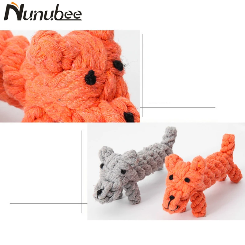 Nunubee игрушка для домашних животных плетеная собачья форма игрушки собак
