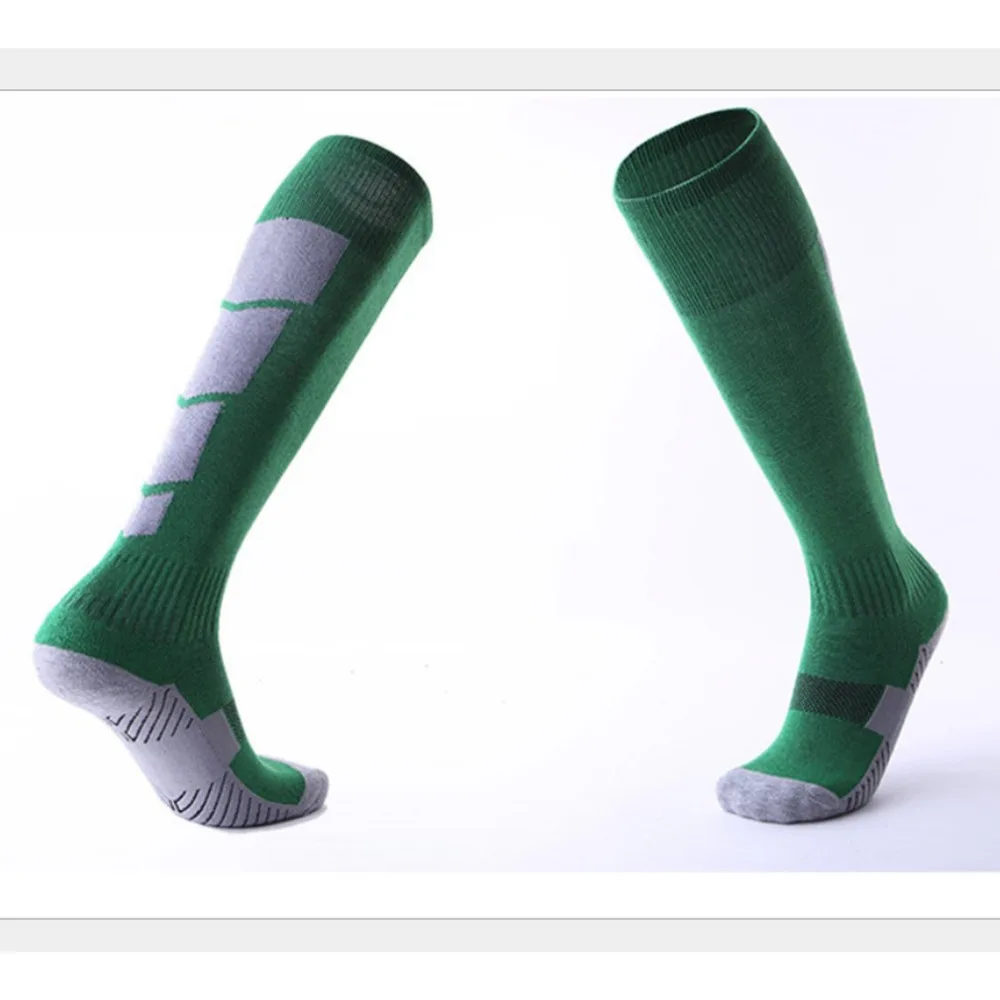 

1 Pair Anti-Slip Soccer Sports Socks Men Sock Football Knee Above Long Stockings High Socks for Baseball Basket Sports