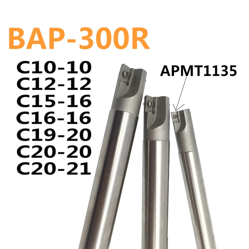 1 шт. BAP300R BAP300 C10 10-120 C12-12-130 C16-16-150 C20-20-150 фреза беседка для APMT1135 твердосплавные пластины