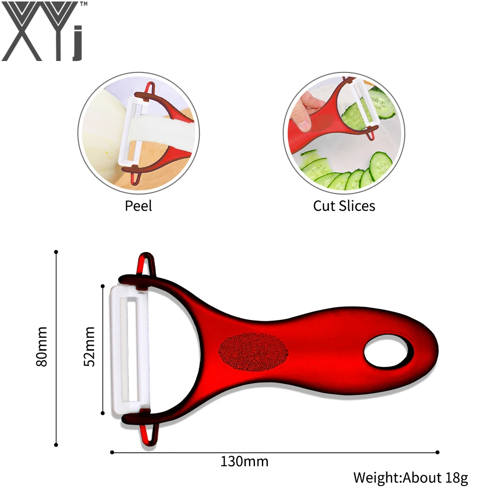 XYJ 3 &quot4&quot 5 &quot6&quot дюймовый кухонный нож с синей ручкой набор керамических ножей