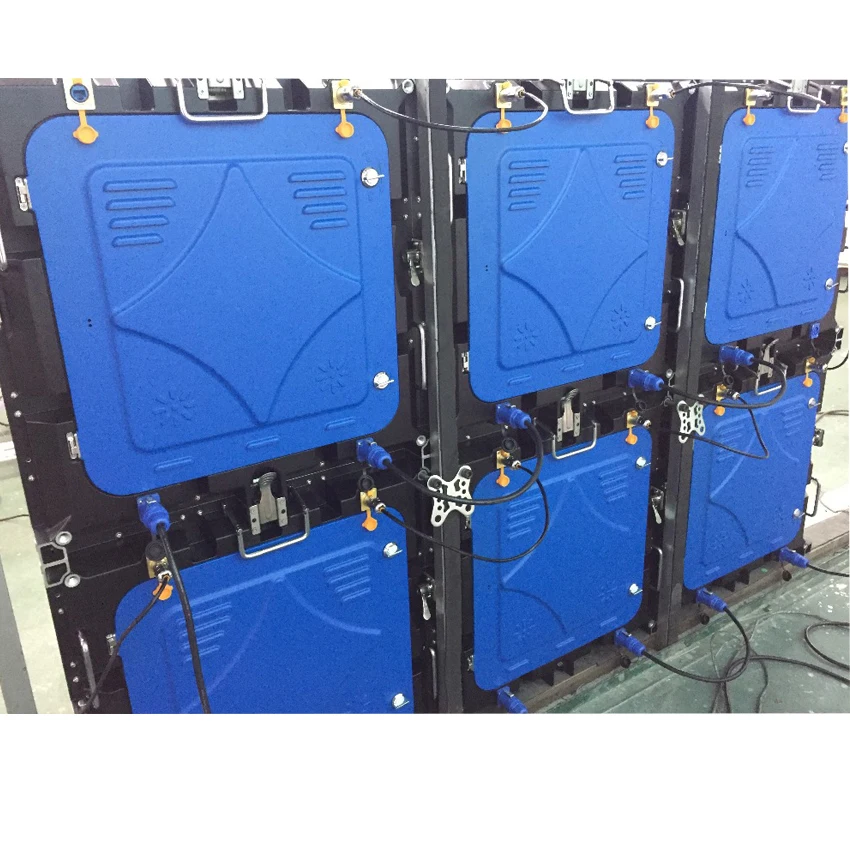 640x640 мм P5 наружный полноцветный литой алюминиевый шкаф светодиодный прокатный