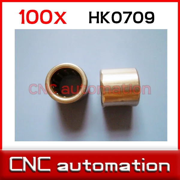 HK0609 HK061009 6*10*9 6x10x9 мм Металлические Игольчатые роликовые подшипники HK0709 HK0808 HK0810 100