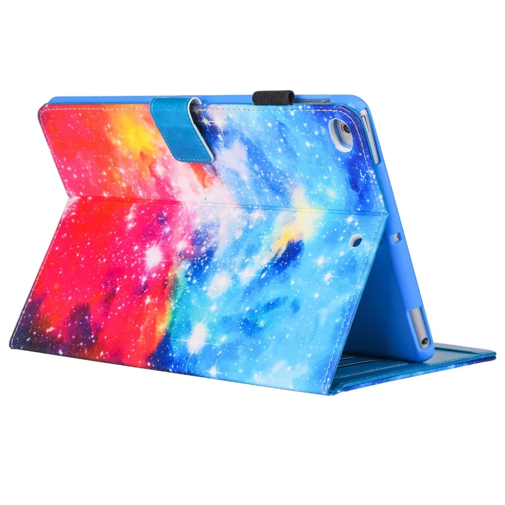 Fashion Print Case For Apple iPad Air 2 6 Smart Cover Funda Tablet PU Leather Stand Shell | Компьютеры и офис