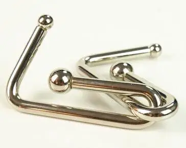 Металлическая проволочная Головоломка Magic IQ головоломка для развития интеллекта