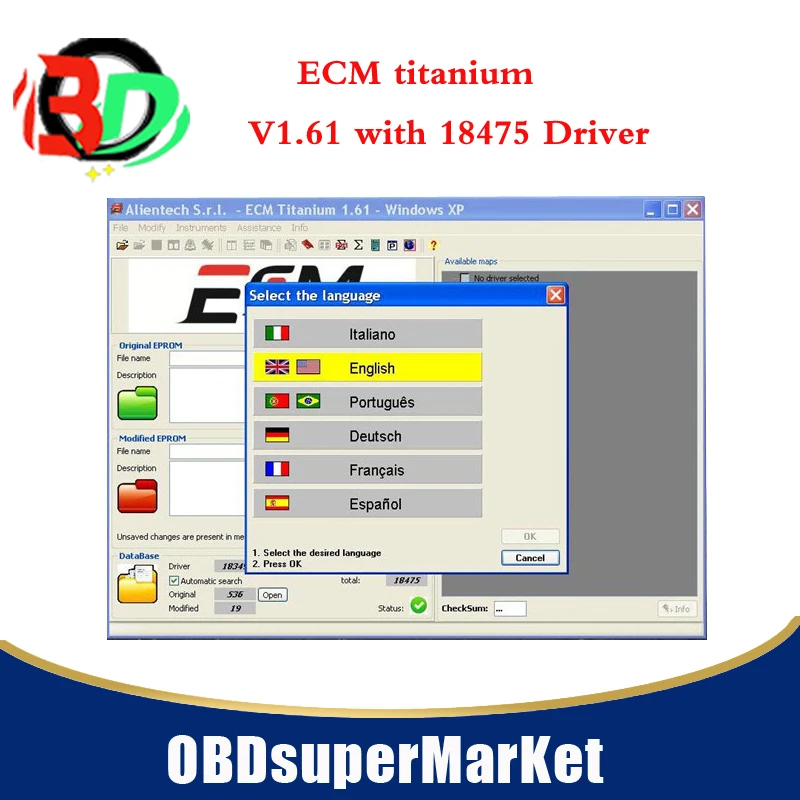 New Version ECM TITANIUM V1.61 with 18475 Driver With Fast online Shipping | Автомобили и мотоциклы