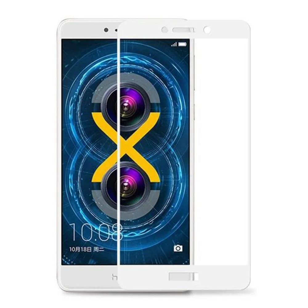 Для Huawei Honor 6X полное покрытие экрана Премиум Закаленное стекло протектор