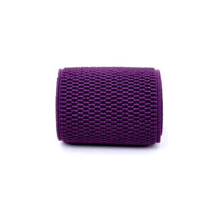 Purple 50 мм нейлоновая эластичная лента с разноцветным рисунком кукурузы эластичная лента утолщенный пояс DIY ремесла швейная одежда аксессуары 1 метр - Цвет: Purple