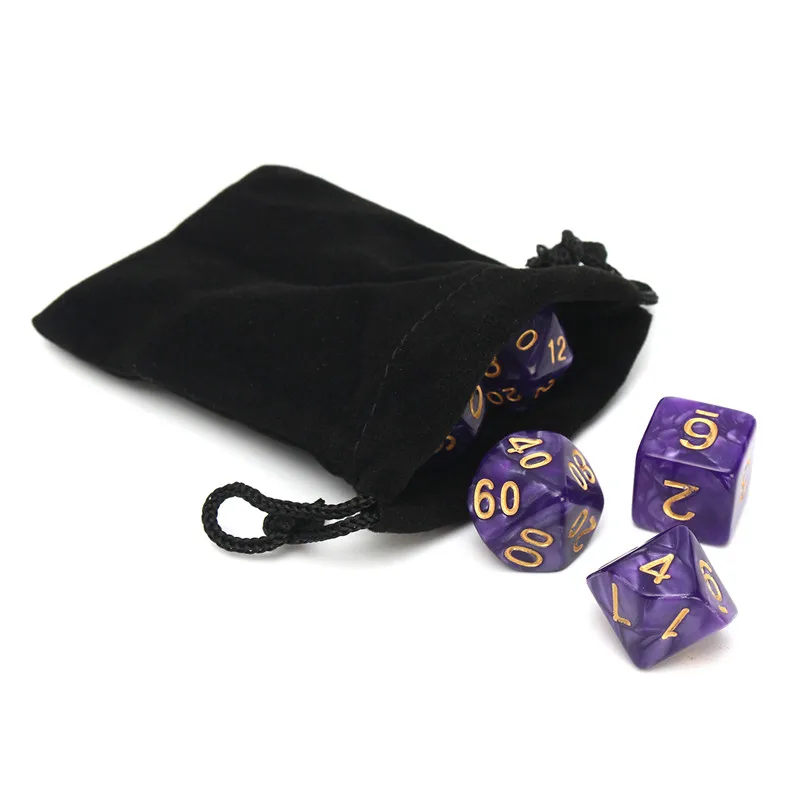 126 шт. многогранные игральные кости 18 наборов|polyhedral dice set|dice setpolyhedral |