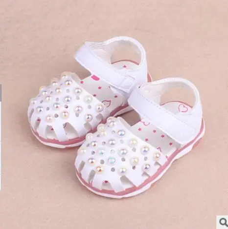 2018 Новое поступление летние милые сандалии для маленьких девочек детская обувь с