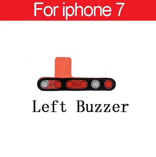 For i7 left Анти Пыль громче-динамик сетка и рамка для iPhone X 6 6s 6plus 6s plus 7 7 plus громче сетка Пыленепроницаемая запасные части ремонт - Цвет: For i7 left