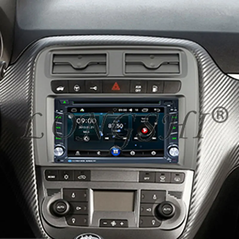 Автомагнитола 2 DIN с аудиорамкой для FIAT GRAND PUNTO LHD 2005 2009 комплект установки панель