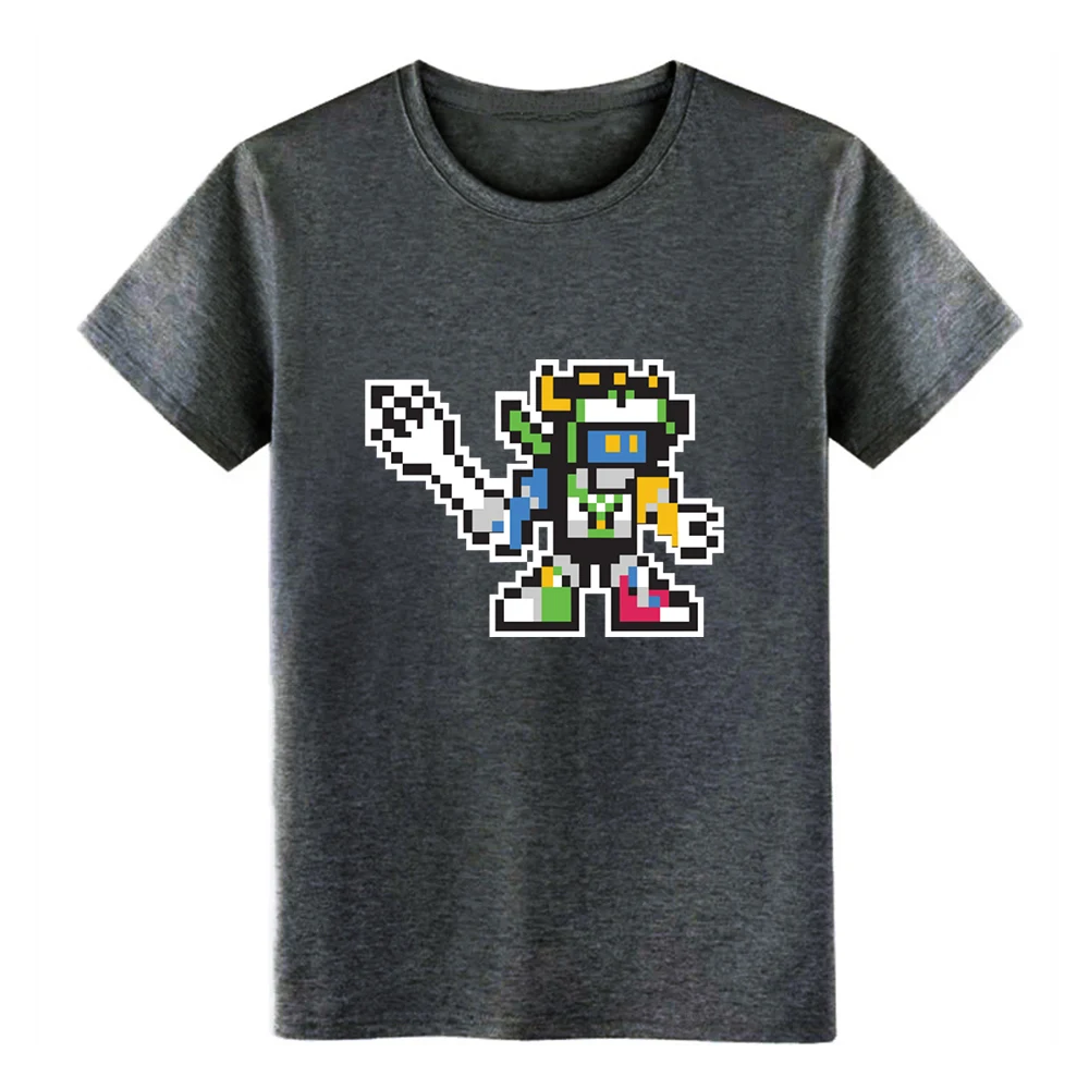 Voltron Stackitron Футболка дизайнерская хлопковая с круглым вырезом Стандартный фитнес