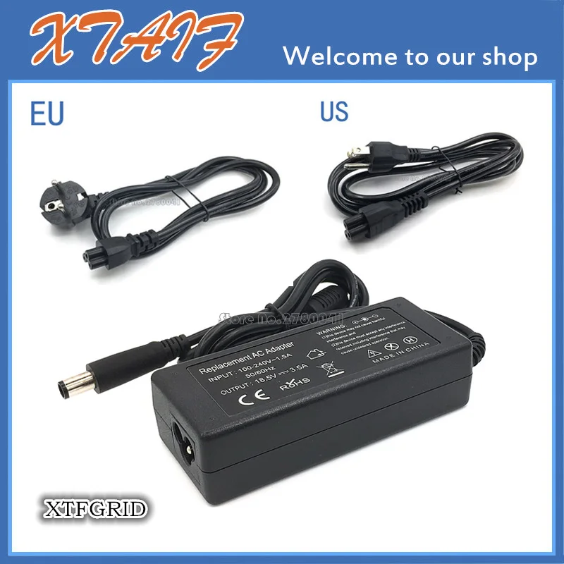 Новый 18 5 V 3.5A 65W Универсальный AC/DC Шнур питания адаптер зарядное устройство для
