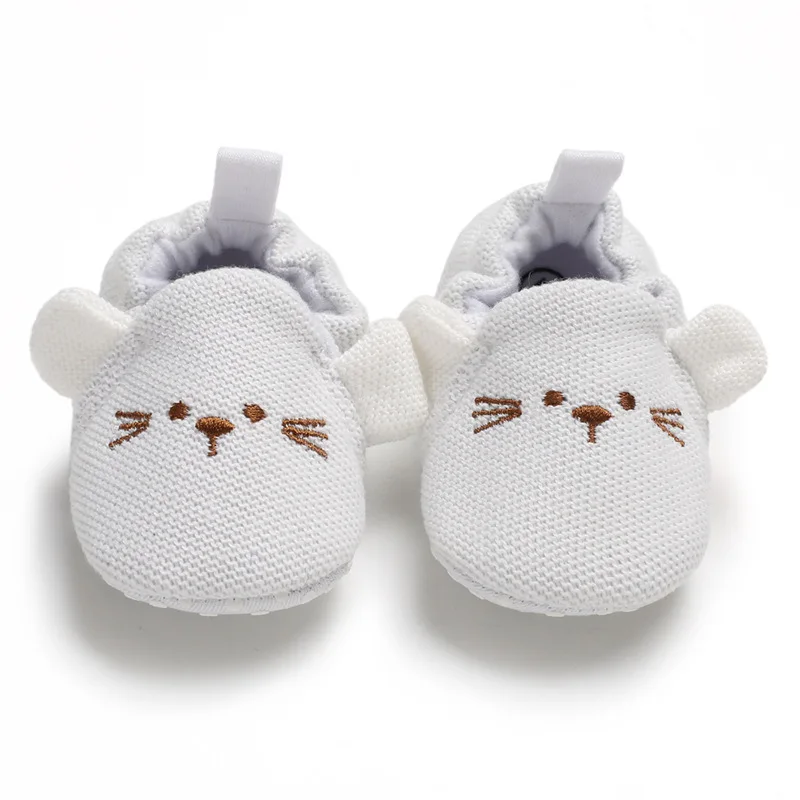 Brand New Toddler Newborn Baby Crawling Shoes Boy Girl Lamb Slippers Prewalker Trainers Fur Winter Animal Ears First Walker