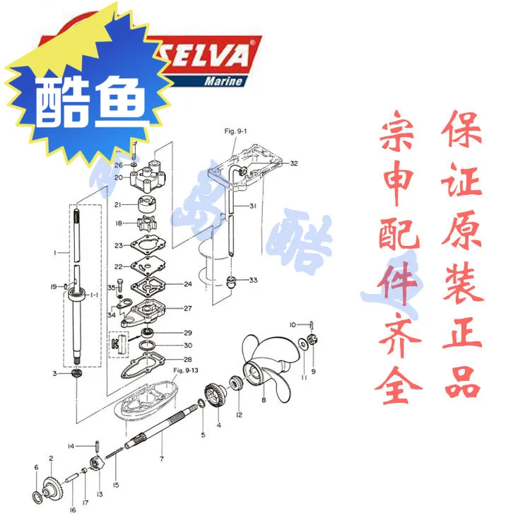 

2strokes 2/3/4/5/6/9.9/15/18/25/30/35/4hp ZONGSHEN Selva spare parts