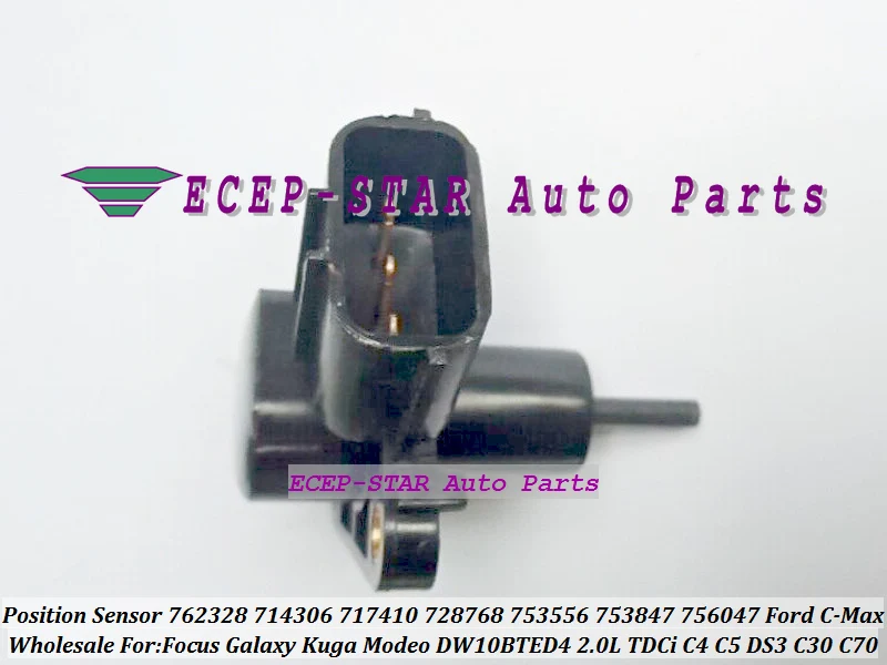 Датчик положения 762328 717410 714306 756047-0005 для Citroen C4 C5 DS3 1.6HDI 2.0L HDI DV6CTED4 Volvo C30 C70 S40 V30 D4204T |