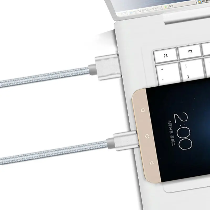 1 м/2 м нейлоновый Micro USB кабель для быстрой зарядки Samsung Galaxy s4 s6 j4 j6 Xiaomi Redmi 6a 5a 5 4 note 6