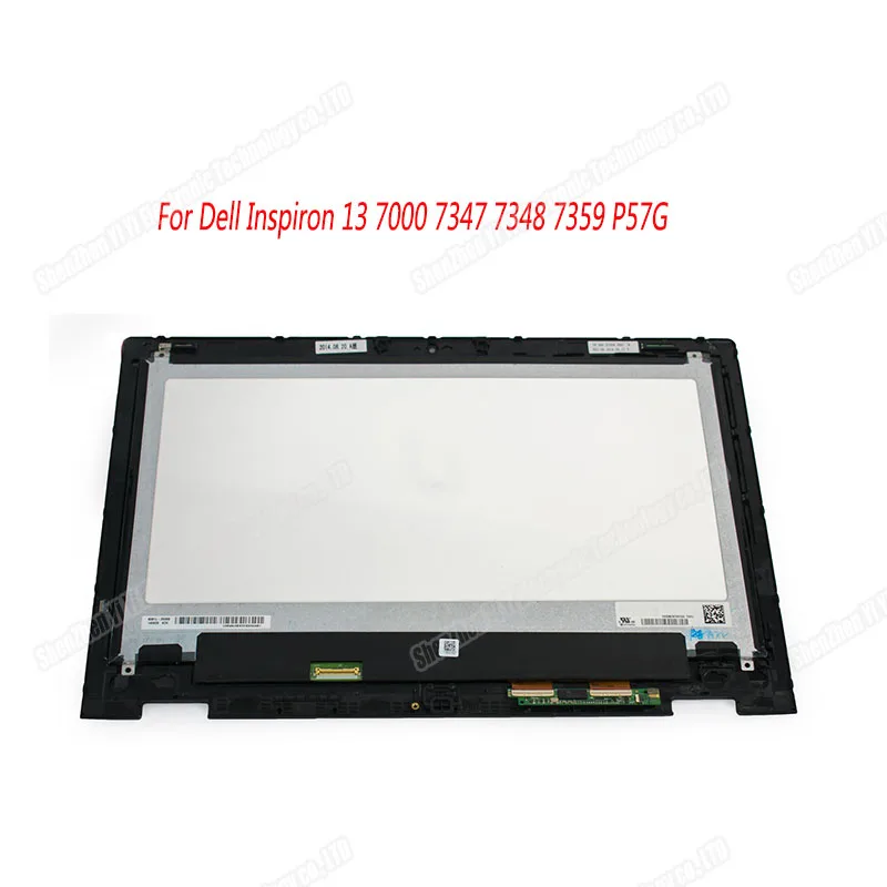 Полный ЖК дисплей сенсорный дигитайзер экран в сборе + рамка LP133WH2 SPB1 NV133FHM N45 для Dell
