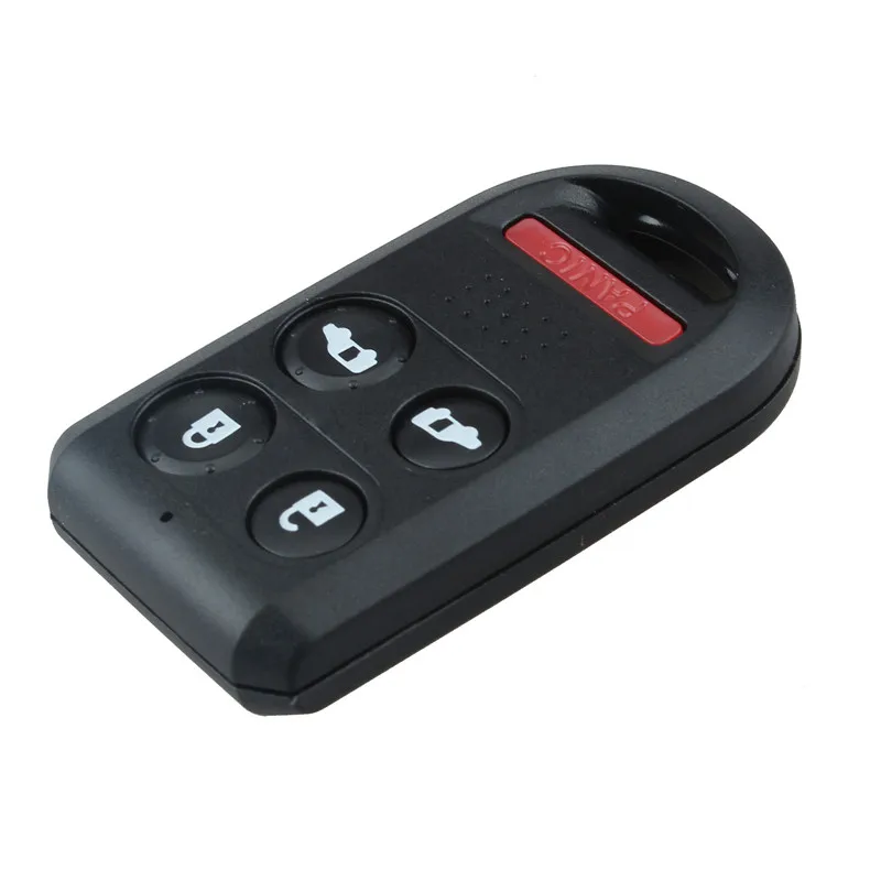 Замена ключ чехол для Honda Odyssey 2005 2006 2007 2008 2009 2010 4+ 1 кнопки дистанционный ключ-брелок от машины в виде ракушки накладка чехол