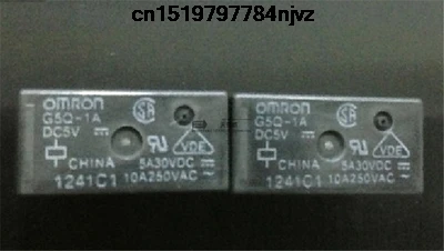 

G5Q-1A-5V G5Q-1A-5VDC G5Q-1A-DC5V G5Q-1A 5V 10A 4Pin 10 шт.