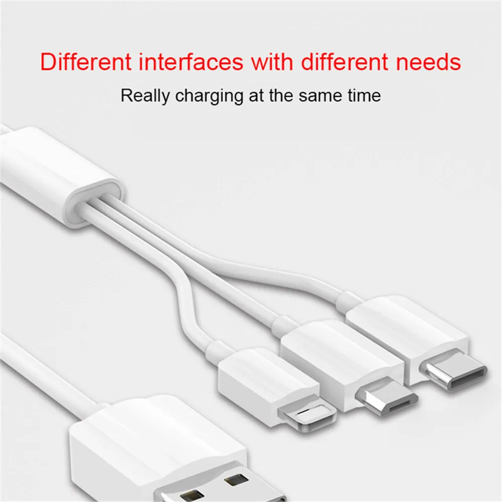 NOHON 3 в 1 Кабели для быстрой зарядки iPhone 8 7 Plus X Samsung Huawei Android IOS Micro USB Type-C кабель