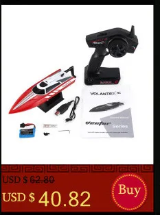 Feilun FT011 65 см 2,4G 2CH RC 55 км/ч высокоскоростная гоночная лодка корабль скоростная лодка с системой водяного охлаждения перевернутый бесщеточный мотор