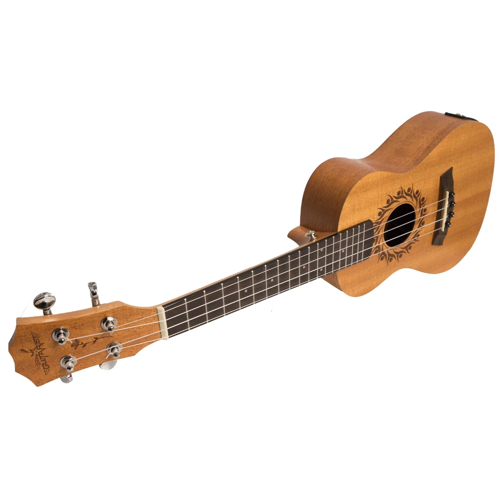 Укулеле акустическая электрическая гитара сопрано для концерта Tenor 21 23 26 дюймов