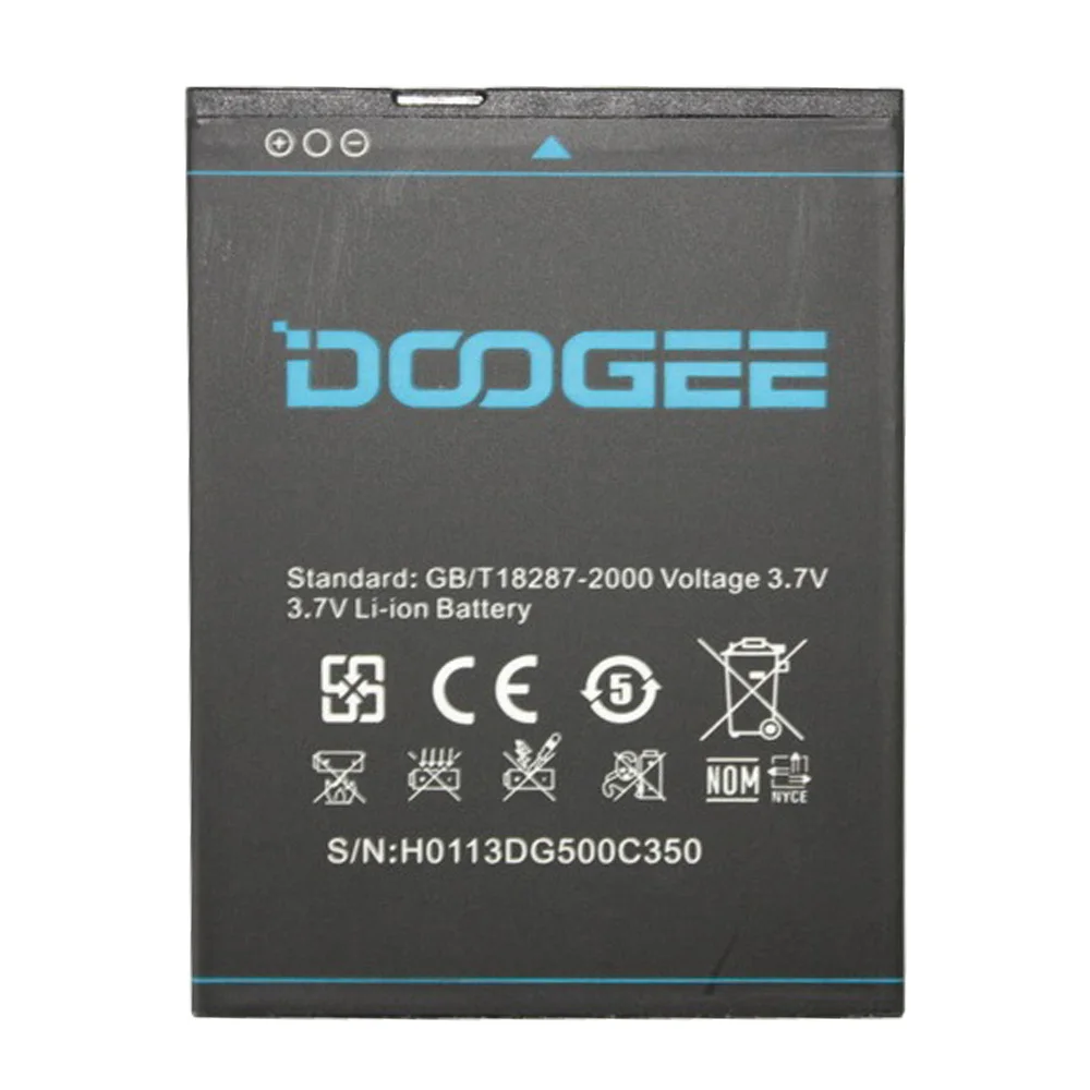 Оригинальный аккумулятор DOOGEE DG500 2800 мАч B DG500C для смартфона DG500|battery for doogee|doogee dg500