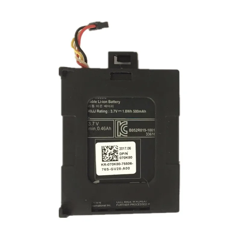 Аккумулятор для ноутбука DELL PERC RAID H710 H710P H730 H810 H830 7 дюймов 3 6 В 1 Вт/ч 500