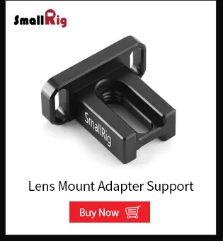SmallRig Монтажная пластина для камеры с противовесом(Manfrotto 501PL) для DJI Ronin S Gimbal поставляется с 1/4 резьбовыми отверстиями 2308
