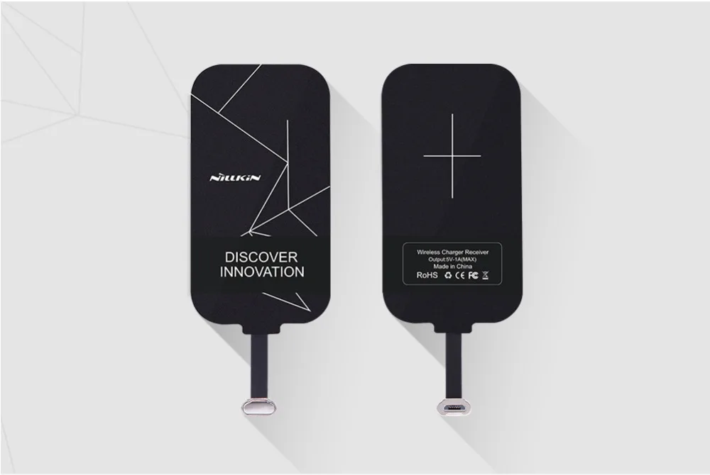 Nillkin Мини Qi Быстрое беспроводное зарядное устройство+ микро USB приемник адаптер беспроводной зарядки для Xiaomi Redmi Note 5 Pro/Note 6 Pro