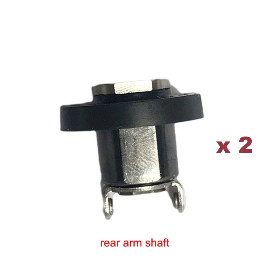 2 pcs Rear Arm Shaft Подлинная передняя/задний мотор вал сошки белый \ черный влево/вправо оси крышки для DJI Мавик Air Replacemet RC, запасные части - Цвет: 2 pcs Rear Arm Shaft