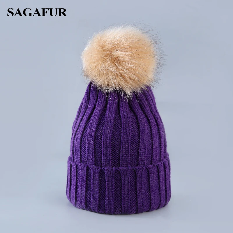 Soft Warm Cap Women's Winter Beanies For Girl Elegant Pompoms Hat Female Fashion Accessory Casual Skullies Ladies | Аксессуары для