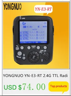 YONGNUO YN622N-TX ttl беспроводной главный контроллер вспышки передатчик+ 2 шт. YN622N II YN-622 ttl беспроводной триггер вспышки для Nikon