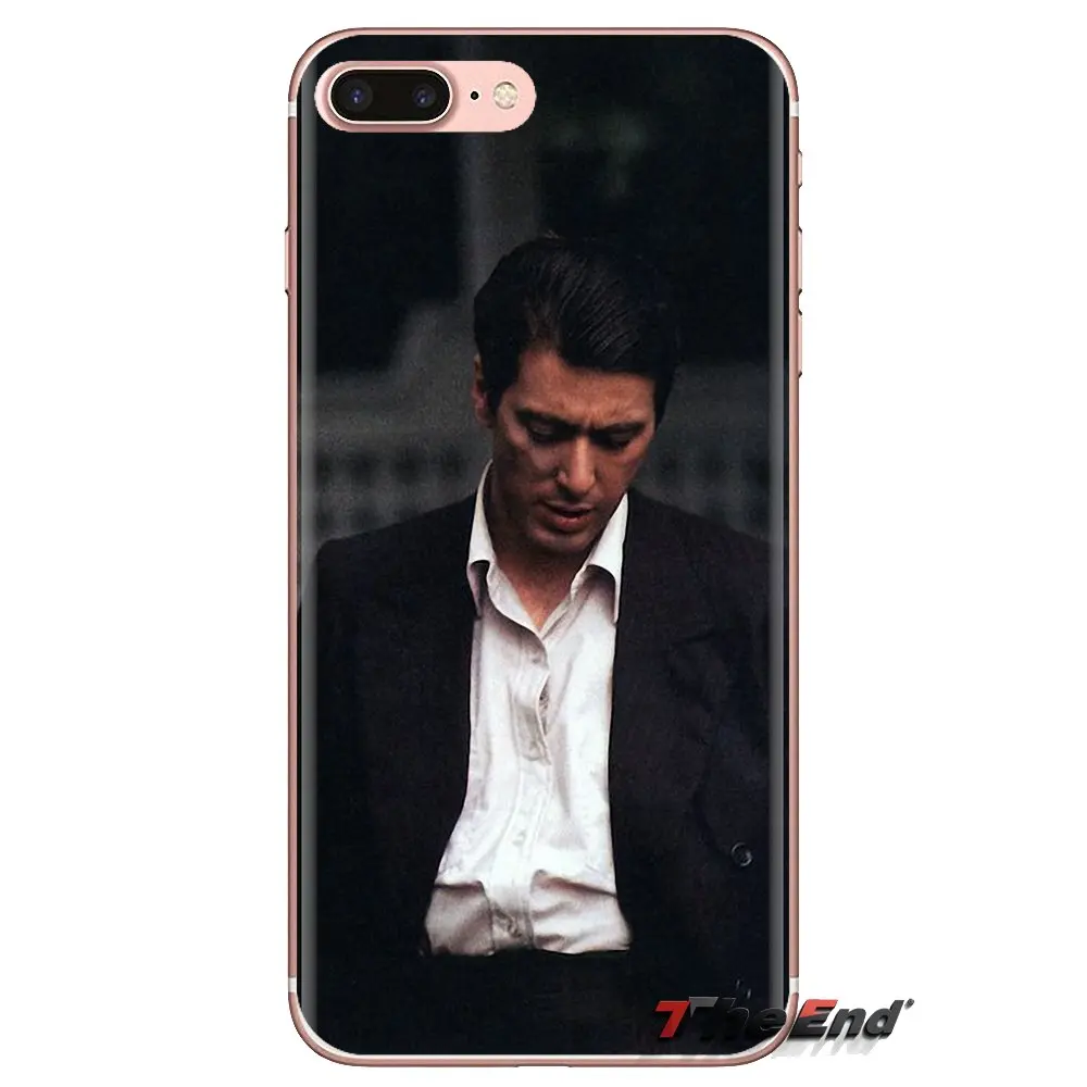 Michael Corleone Mario Puzo Godfather Soft Case Covers For Samsung Galaxy S3 S4 S5 Mini S6 S7 Edge S8 S9 S10 Plus Note 3 4 5 8 9 |