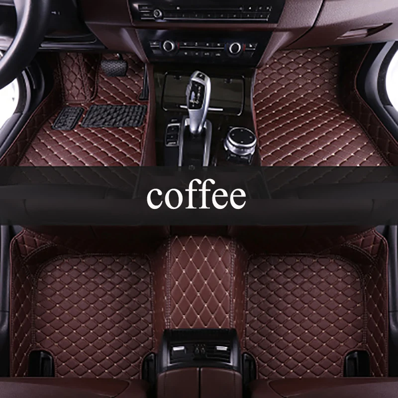 

kalaisike Custom car floor mats for Kia All Models rio ceed sportage cerato k2 k3 k4 k5 carnival car accessories car styling