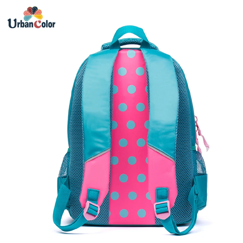 Начальной школы сумки для девочек студентов мультфильм печати рюкзак Для детей