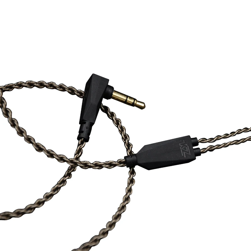 KZ ZS3/ZS4/ZS5/ZS6 1.2M High Purity Oxygen Free Copper Headset Silver Plated Wire 0.75mm Pin Upgrade Cable For Original Official |