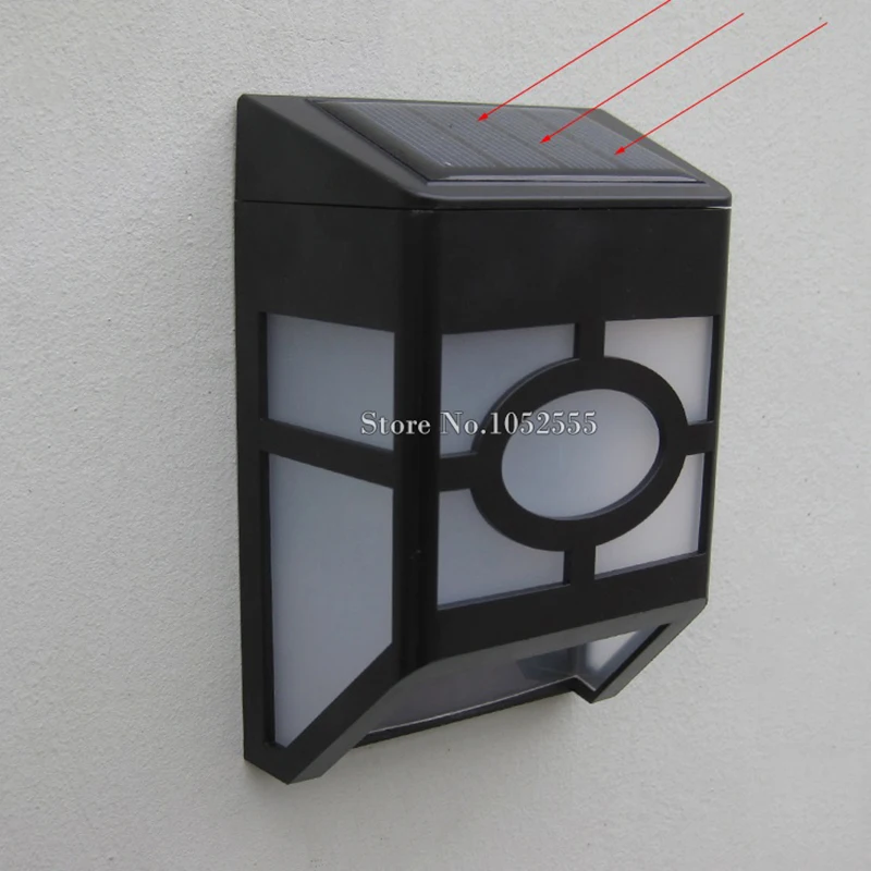 Водонепроницаемые Настенные светильники K145 8 шт./лот|garden wall light|solar lampfence lamp |