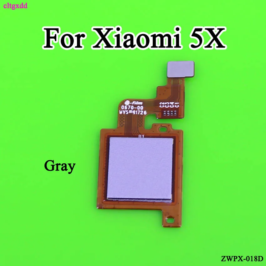 Cltgxdd для Xiaomi Mi 5X Mi5X сканер отпечатков пальцев считыватель сенсора разъем гибкий
