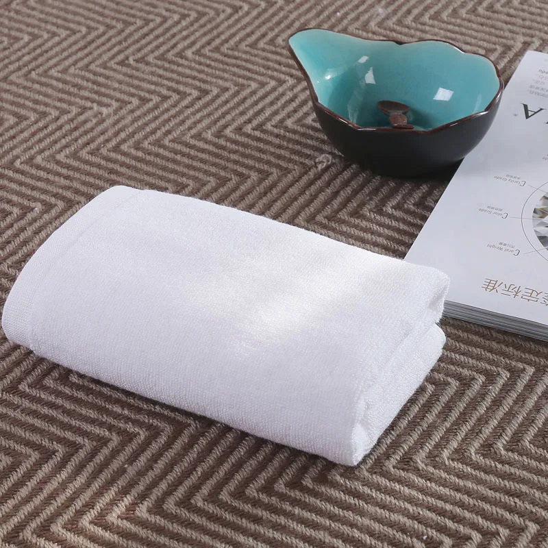 3Pcs 100% Cotton Bath Towel Set 32*32/40*80/70*140 White Large Bathroom Supplies | Дом и сад