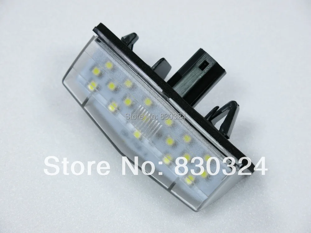 Светодиодный номерной знак 18SMD 2 шт. комплект светильник для Toyota RAV4 XA40 2013 2017 Prius ZVW30
