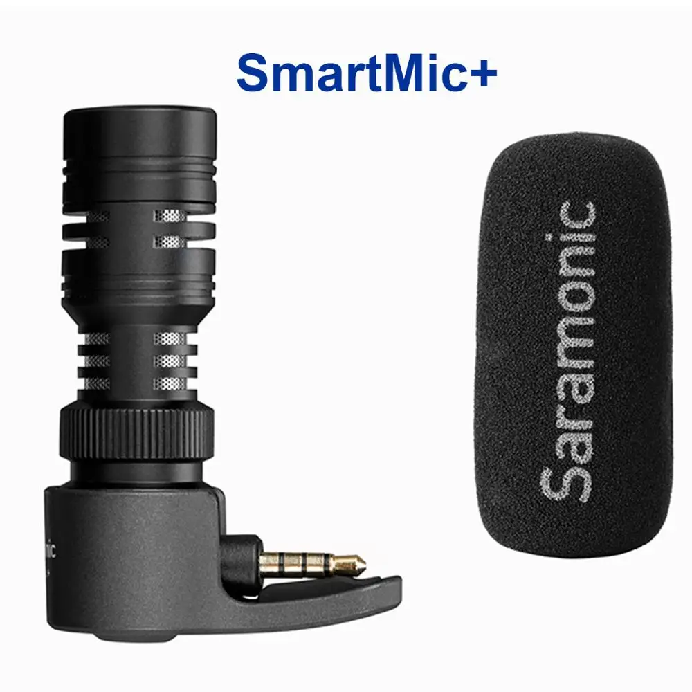Saramonic SamrtMic 3 5 мм разъем типа C для освещения видео аудио микрофон DSLR iPhone Andriod