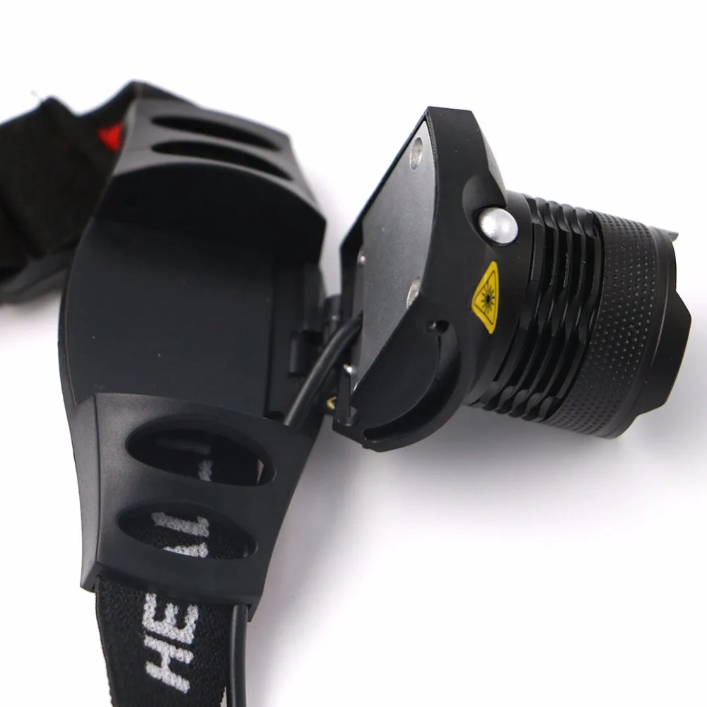 Профессиональный высококачественный светодиодный налобный фонарь Q5 с 4 режимами