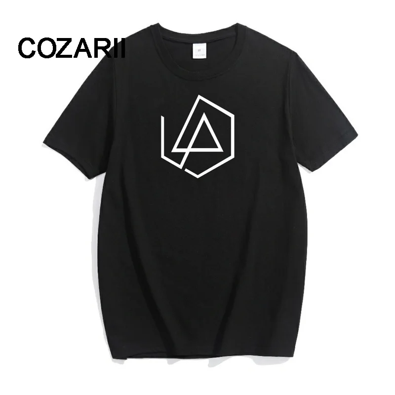 COZARII летняя модная женская хлопковая Футболка Lincoln LINKIN Park, хлопковая Футболка Linkin, брендовая одежда, Короткие топы, футболки