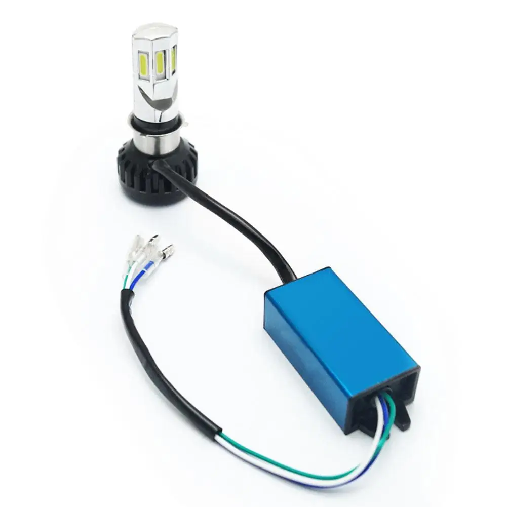High Power 4in1 6000K H4/H6M 6-COB LED Motorcycle/Bike Headlight Headlamp Kit |